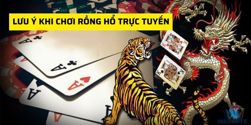 Một số lưu ý khi anh em học cách chơi Rồng Hổ trực tuyến