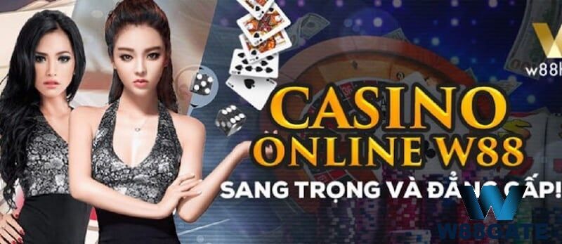 Truy cập vào casino W88 để trải nghiệm không gian game bài đẳng cấp châu Âu