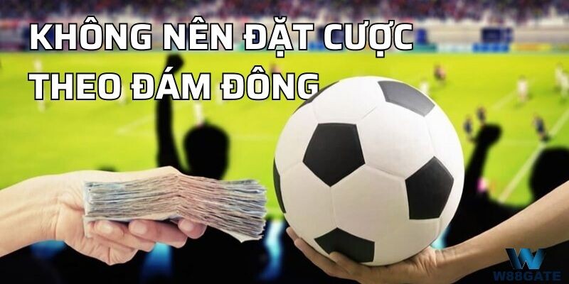 Tránh đặt cược theo đám đông là cách đánh kèo rung hiệu quả