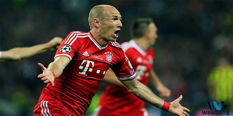 Arjen Robben, top 10 cầu thủ chạy nhanh nhất thế giới