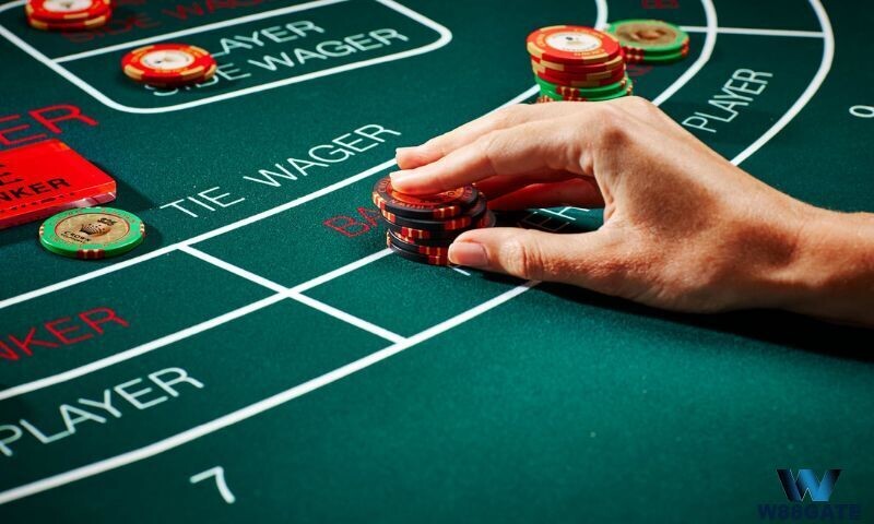 Ưu tiên đặt cược vào cửa nhà cái khi chơi baccarat